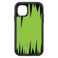 Lime Green Black Spikes OtterBox Defender Case for iPhone & Galaxy, view 2