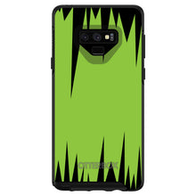 DistinctInk™ OtterBox Symmetry Series Case for Apple iPhone / Samsung Galaxy / Google Pixel - Lime Green Black Spikes