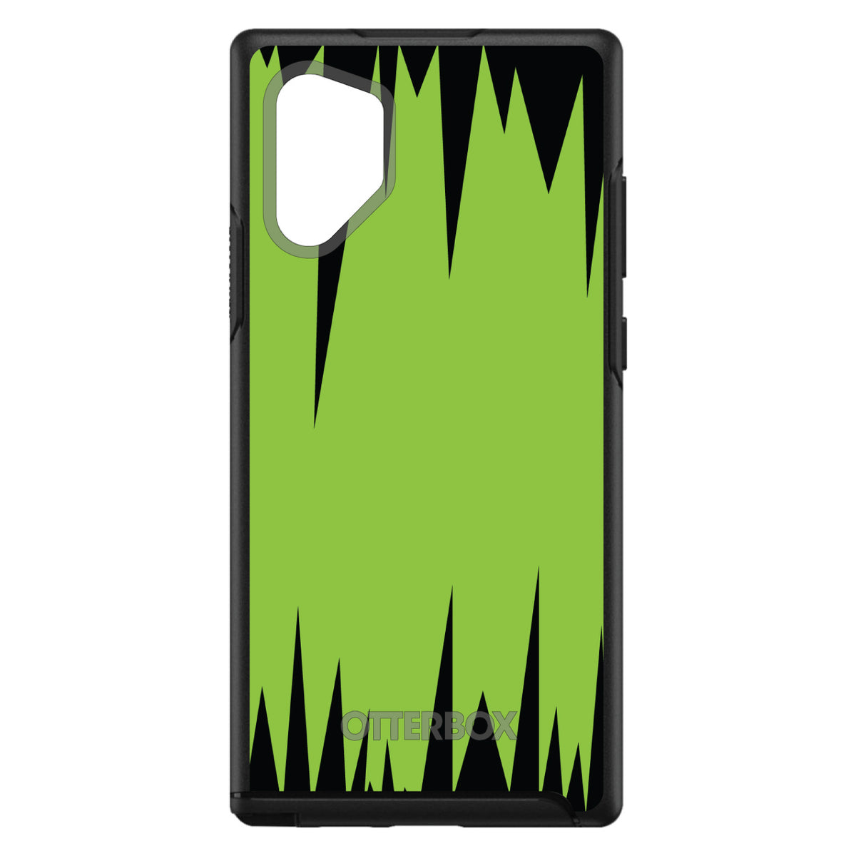 Lime Green Black Spikes OtterBox Symmetry Case for iPhone & Galaxy, view 12
