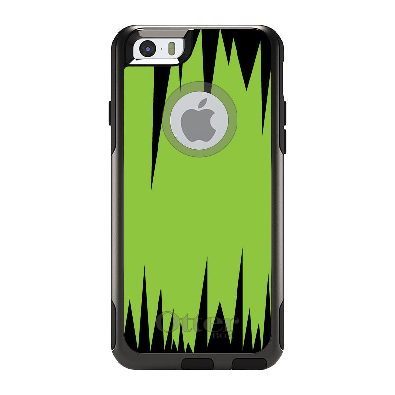 Lime Green Black Spikes OtterBox Commuter Case for iPhone & Galaxy, view 4