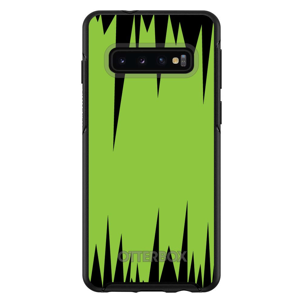 Lime Green Black Spikes OtterBox Symmetry Case for iPhone & Galaxy, view 6