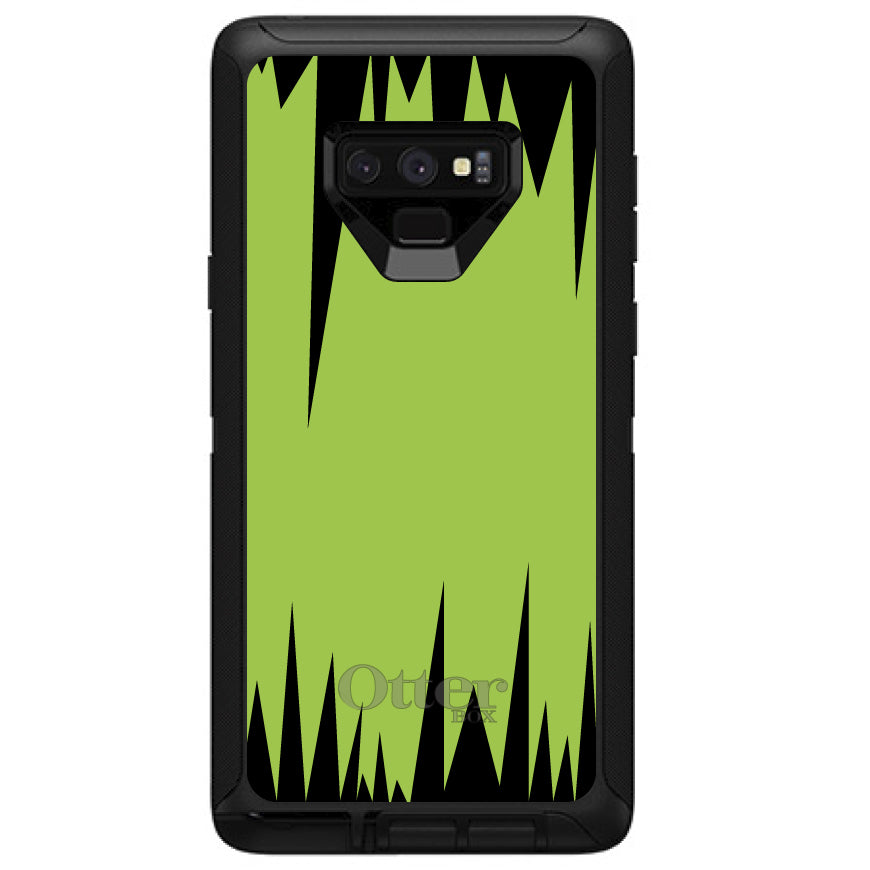 Lime Green Black Spikes OtterBox Defender Case for iPhone & Galaxy, view 16