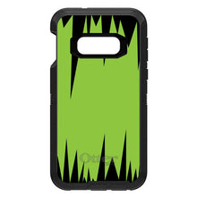 DistinctInk™ OtterBox Defender Series Case for Apple iPhone / Samsung Galaxy / Google Pixel - Lime Green Black Spikes