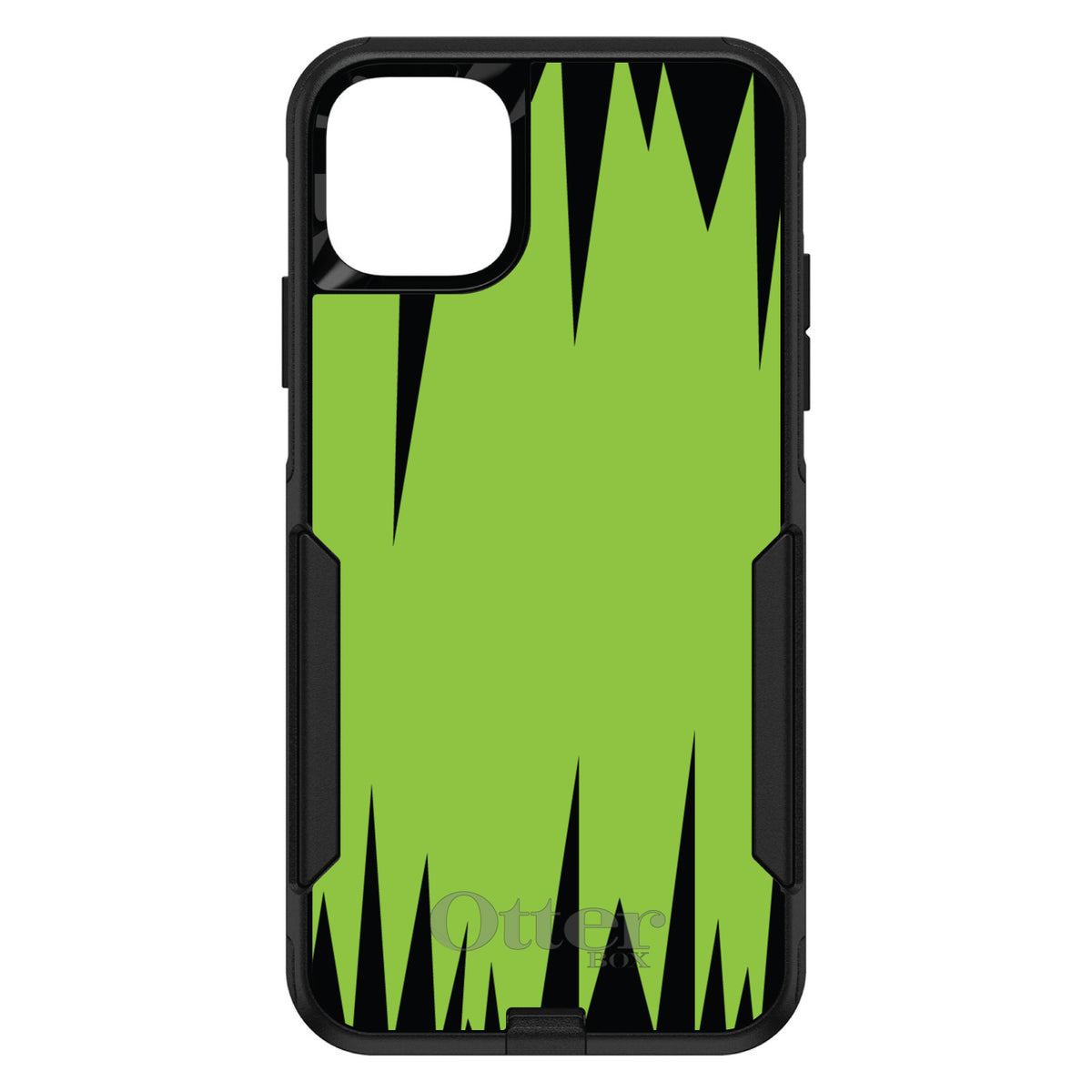 Lime Green Black Spikes OtterBox Commuter Case for iPhone & Galaxy, view 2