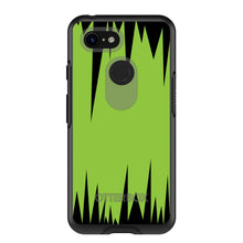 DistinctInk™ OtterBox Symmetry Series Case for Apple iPhone / Samsung Galaxy / Google Pixel - Lime Green Black Spikes