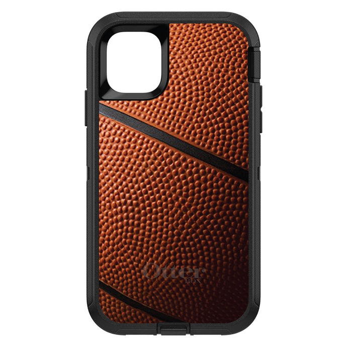 DistinctInk™ OtterBox Defender Series Case for Apple iPhone / Samsung Galaxy / Google Pixel - Basketball Photo