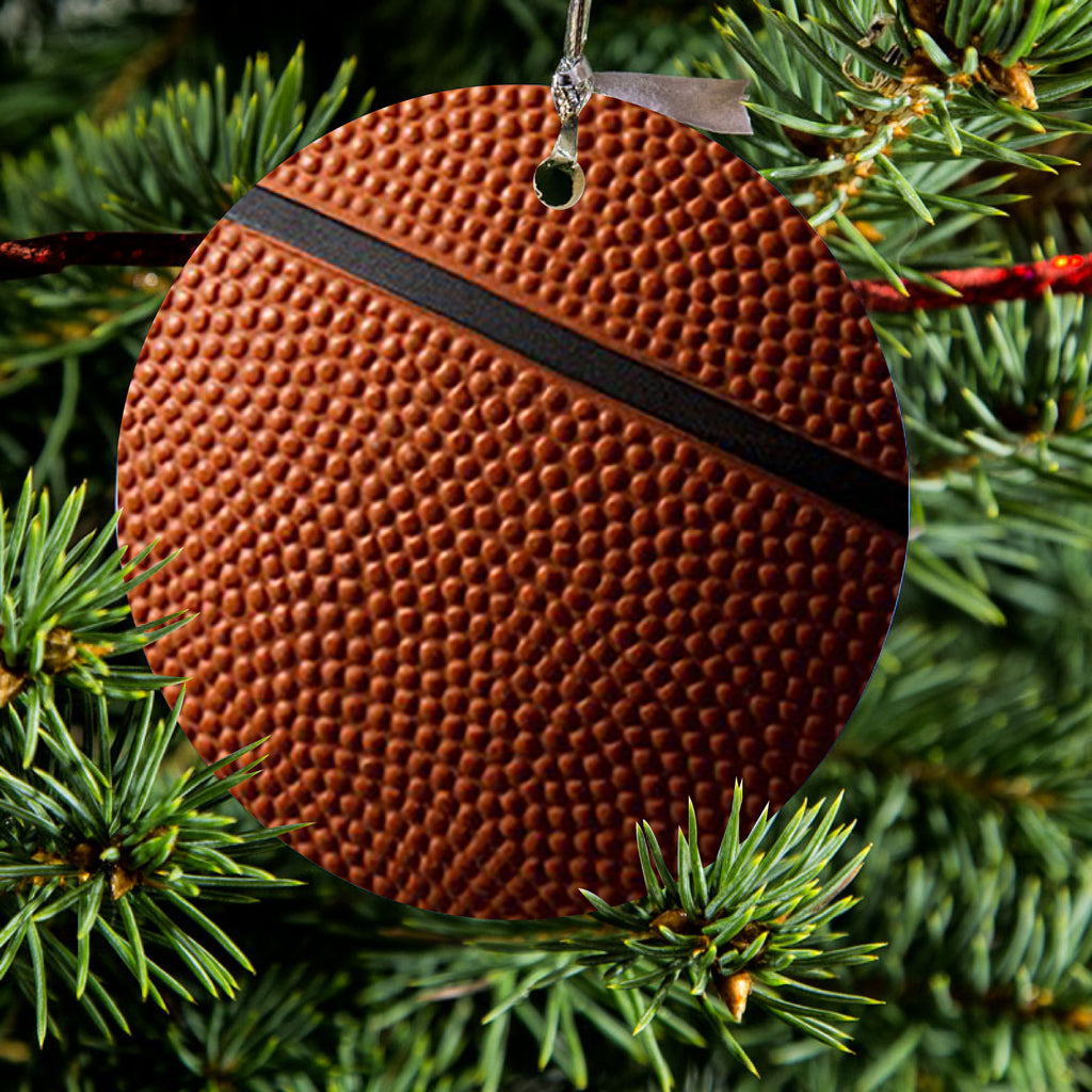 Basketball Photo Ceramic Ornament, view 2