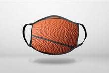 Basketball Photo - 3-Ply Reusable Soft Face Mask Covering, Unisex, Cotton Inner Layer
