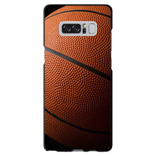 DistinctInk® Hard Plastic Snap-On Case for Apple iPhone or Samsung Galaxy - Basketball Photo