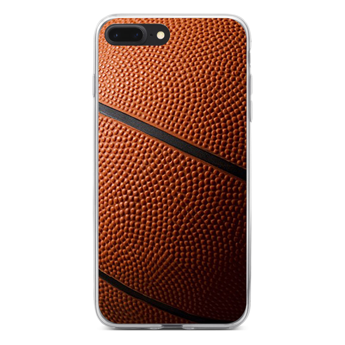 Basketball Photo Clear Shockproof iPhone Case, view 6