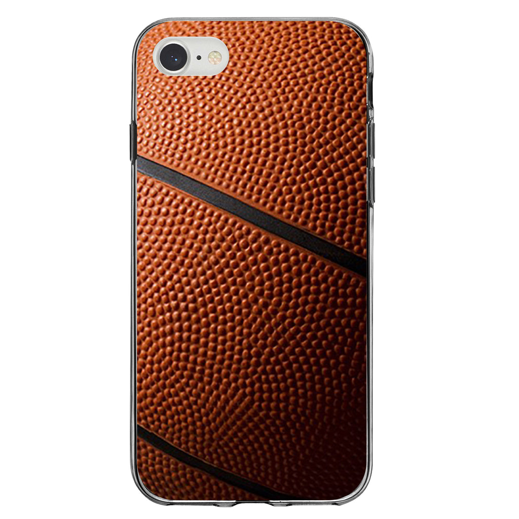 Basketball Photo Clear Shockproof iPhone Case, view 5