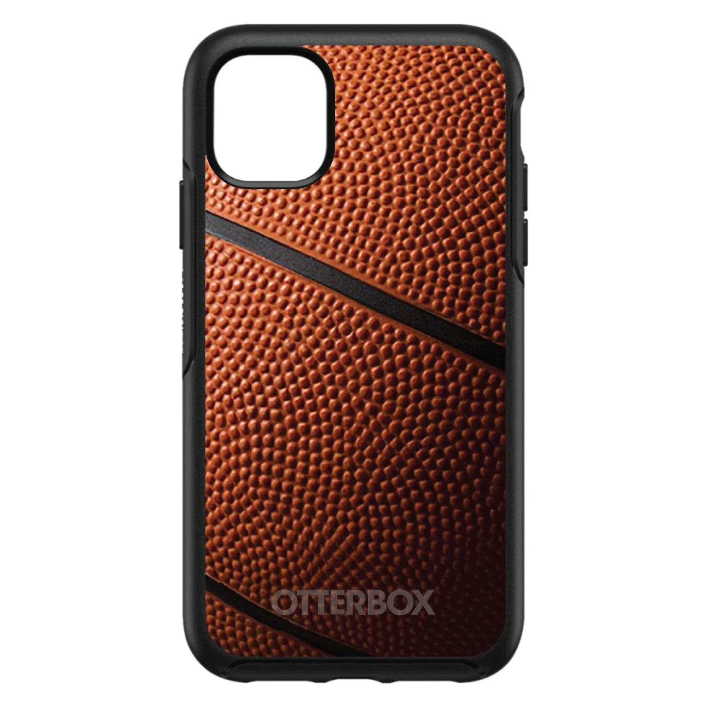 DistinctInk™ OtterBox Symmetry Series Case for Apple iPhone / Samsung Galaxy / Google Pixel - Basketball Photo