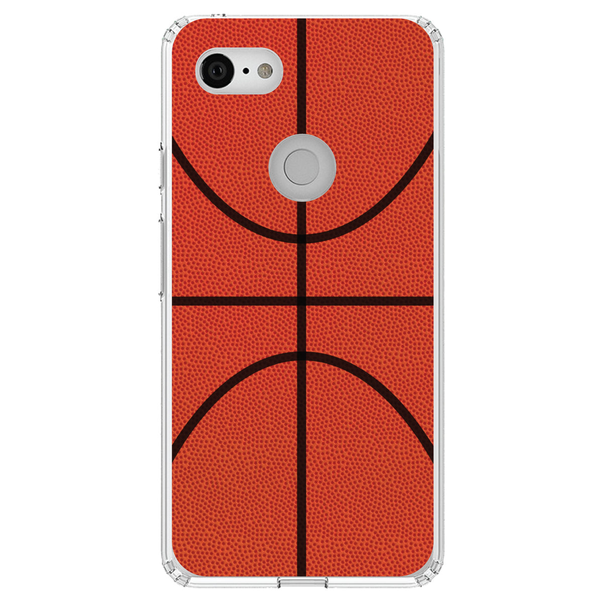 Basketball Drawing Clear Shockproof iPhone Case, view 21
