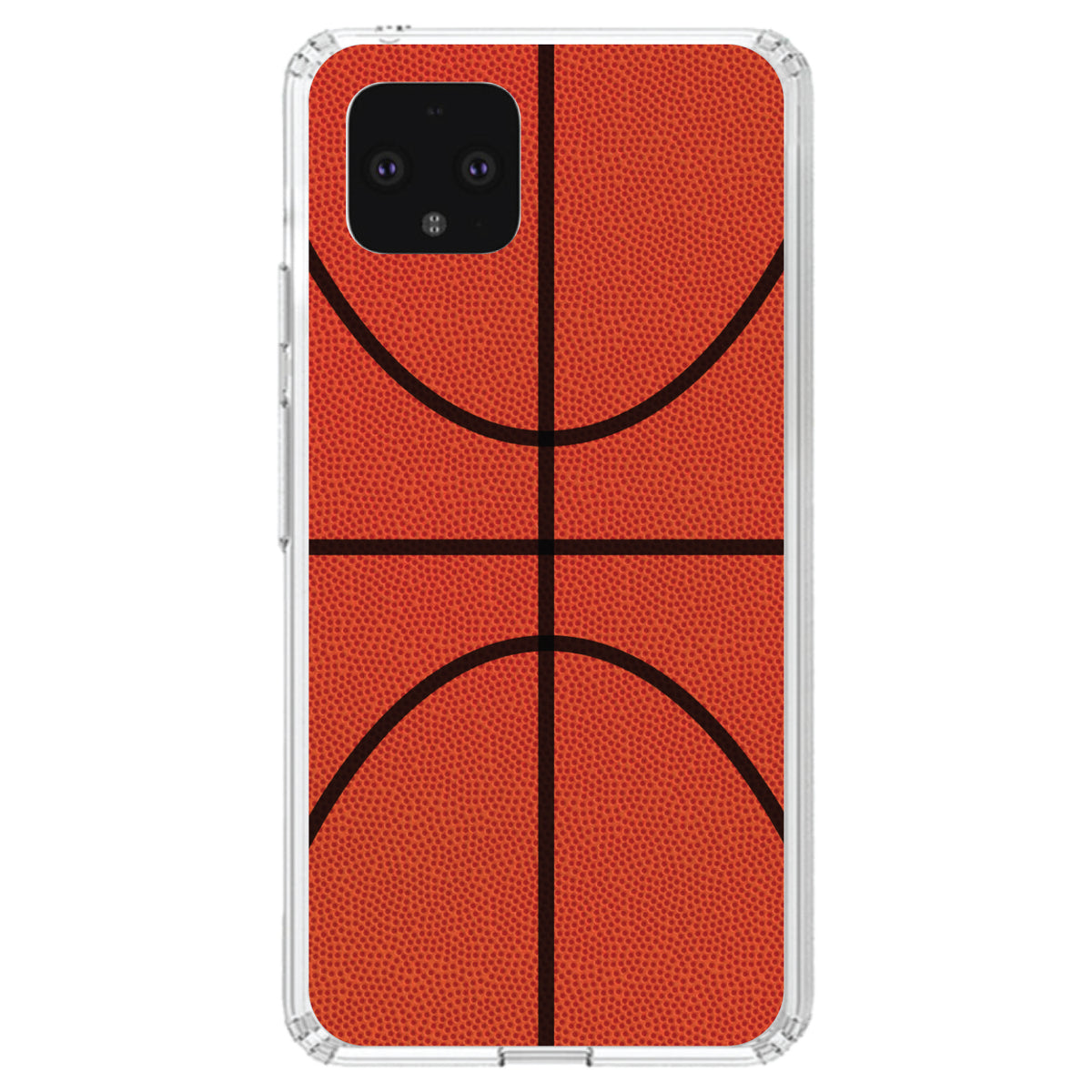 Basketball Drawing Clear Shockproof iPhone Case, view 24