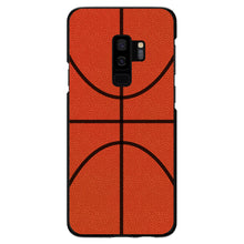 DistinctInk® Hard Plastic Snap-On Case for Apple iPhone or Samsung Galaxy - Basketball Drawing