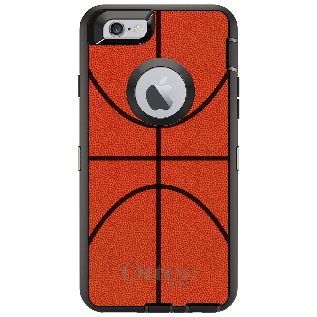 Basketball Drawing OtterBox Defender Case for iPhone & Galaxy, view 4