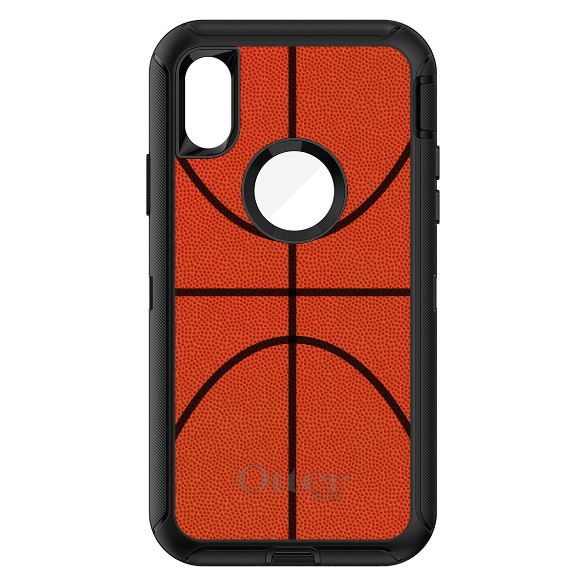 Basketball Drawing OtterBox Defender Case for iPhone & Galaxy, view 3
