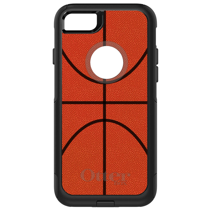 DistinctInk OtterBox Commuter Series Case for Apple iPhone or Samsung Galaxy - Basketball Drawing