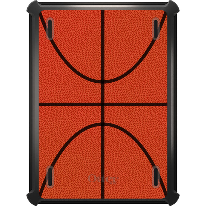 DistinctInk™ OtterBox Defender Series Case for Apple iPad / iPad Pro / iPad Air / iPad Mini - Basketball Drawing