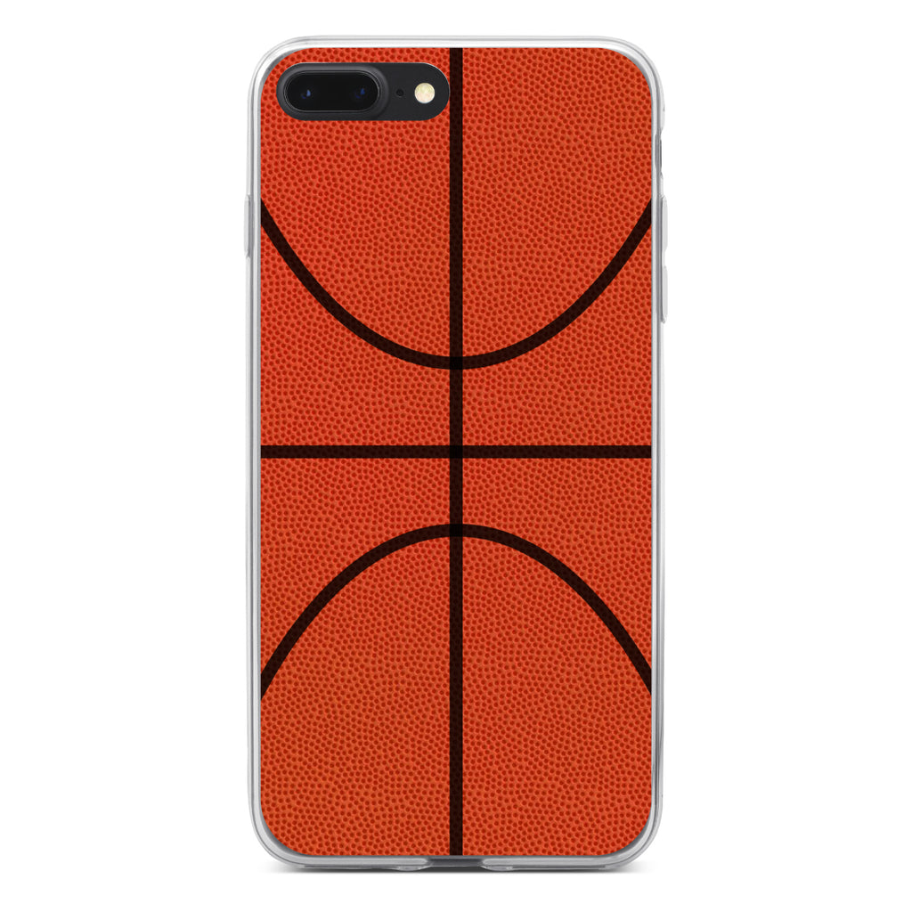 Basketball Drawing Clear Shockproof iPhone Case, view 6