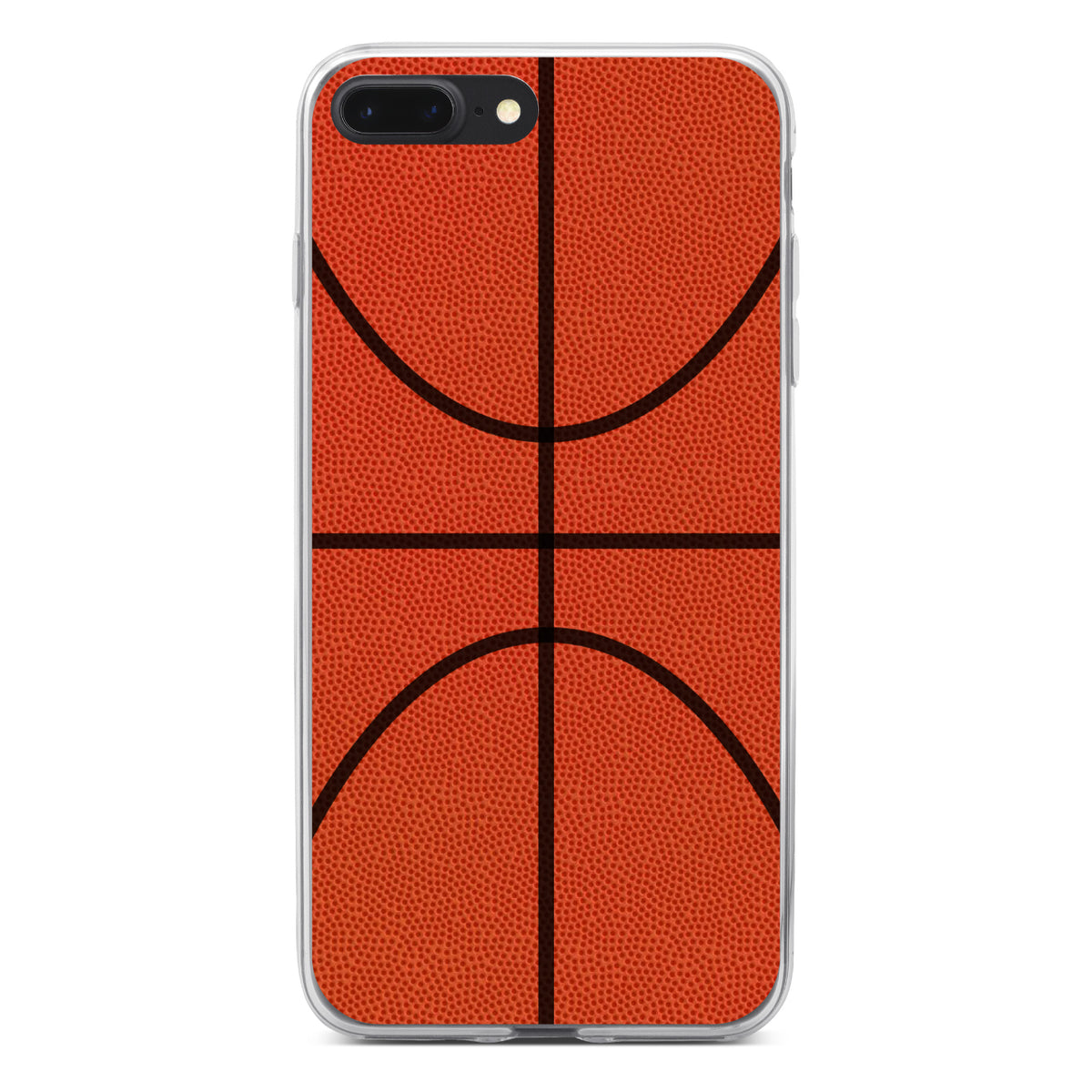 Basketball Drawing Clear Shockproof iPhone Case, view 6