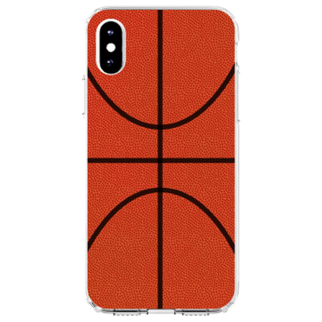 Basketball Drawing Clear Shockproof iPhone Case, view 3