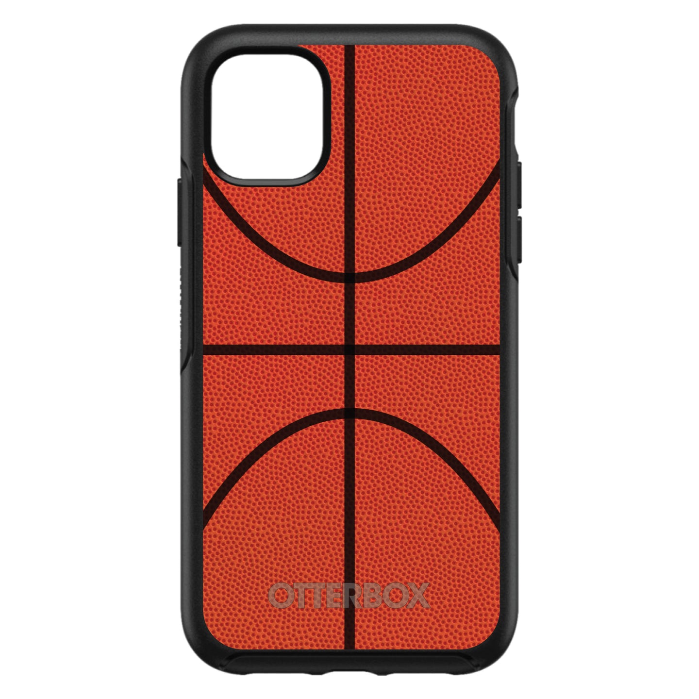 DistinctInk™ OtterBox Symmetry Series Case for Apple iPhone / Samsung Galaxy / Google Pixel - Basketball Drawing