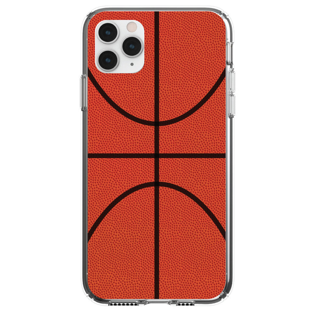 Basketball Drawing Clear Shockproof iPhone Case
