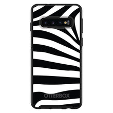 DistinctInk™ OtterBox Symmetry Series Case for Apple iPhone / Samsung Galaxy / Google Pixel - Black White Zebra Skin Stripes