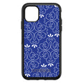 Dark Blue White Floral OtterBox Symmetry Case for iPhone & Galaxy