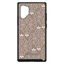 DistinctInk™ OtterBox Symmetry Series Case for Apple iPhone / Samsung Galaxy / Google Pixel - Tan White Floral