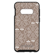 DistinctInk™ OtterBox Symmetry Series Case for Apple iPhone / Samsung Galaxy / Google Pixel - Tan White Floral
