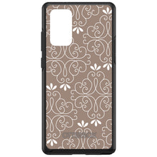 DistinctInk™ OtterBox Symmetry Series Case for Apple iPhone / Samsung Galaxy / Google Pixel - Tan White Floral
