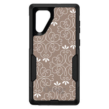 DistinctInk™ OtterBox Commuter Series Case for Apple iPhone or Samsung Galaxy - Tan White Floral