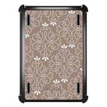 DistinctInk™ OtterBox Defender Series Case for Apple iPad / iPad Pro / iPad Air / iPad Mini - Tan White Floral