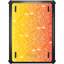 DistinctInk™ OtterBox Defender Series Case for Apple iPad / iPad Pro / iPad Air / iPad Mini - Yellow Orange Red Gradient