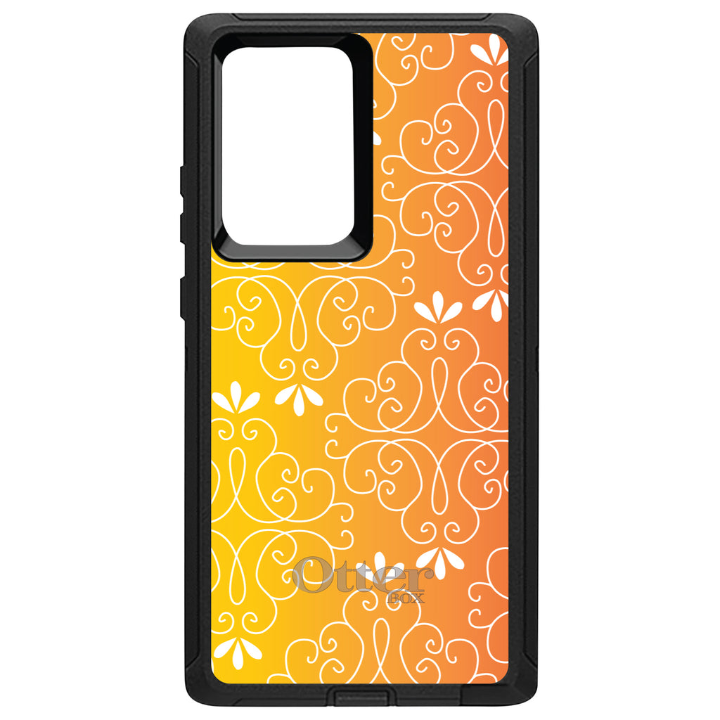 Yellow Orange Red Gradient OtterBox Defender Case for iPhone & Galaxy, view 13