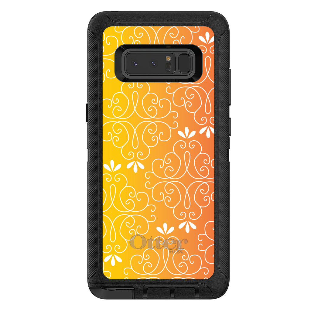 Yellow Orange Red Gradient OtterBox Defender Case for iPhone & Galaxy, view 17