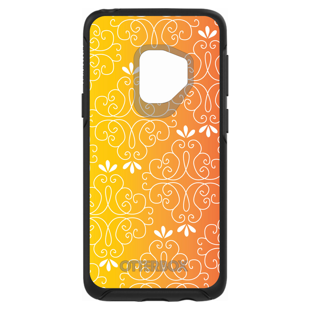 Yellow Orange Red Gradient OtterBox Symmetry Case for iPhone & Galaxy, view 8