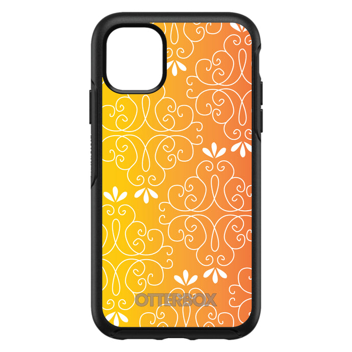 DistinctInk™ OtterBox Symmetry Series Case for Apple iPhone / Samsung Galaxy / Google Pixel - Yellow Orange Red Gradient