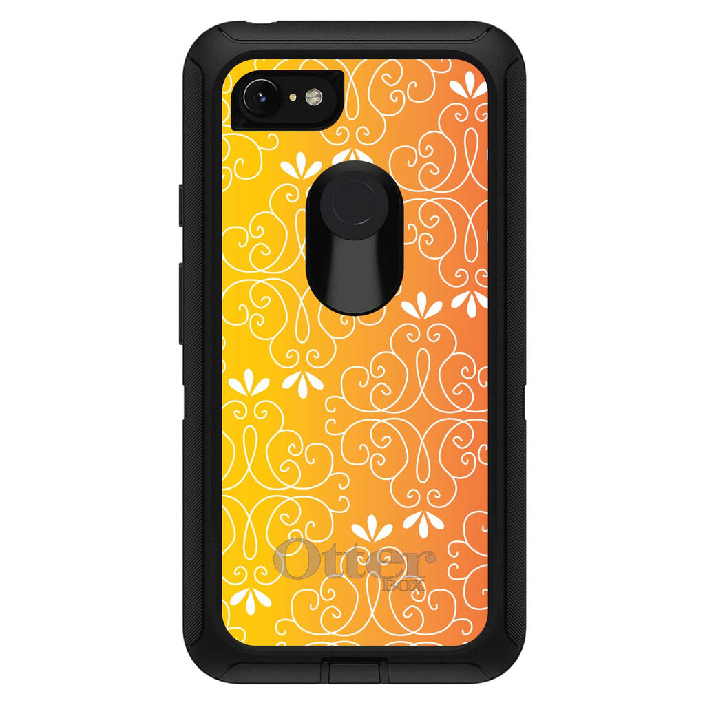 Yellow Orange Red Gradient OtterBox Defender Case for iPhone & Galaxy, view 18