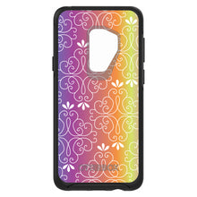 DistinctInk™ OtterBox Symmetry Series Case for Apple iPhone / Samsung Galaxy / Google Pixel - Blue Purple Orange Yellow Pink Gradient