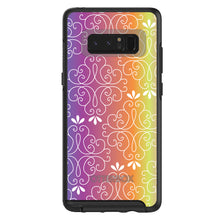 DistinctInk™ OtterBox Symmetry Series Case for Apple iPhone / Samsung Galaxy / Google Pixel - Blue Purple Orange Yellow Pink Gradient