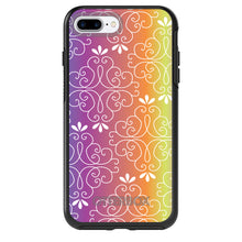 DistinctInk™ OtterBox Symmetry Series Case for Apple iPhone / Samsung Galaxy / Google Pixel - Blue Purple Orange Yellow Pink Gradient
