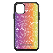 DistinctInk™ OtterBox Symmetry Series Case for Apple iPhone / Samsung Galaxy / Google Pixel - Blue Purple Orange Yellow Pink Gradient