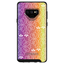 DistinctInk™ OtterBox Symmetry Series Case for Apple iPhone / Samsung Galaxy / Google Pixel - Blue Purple Orange Yellow Pink Gradient