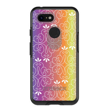 DistinctInk™ OtterBox Symmetry Series Case for Apple iPhone / Samsung Galaxy / Google Pixel - Blue Purple Orange Yellow Pink Gradient