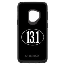 DistinctInk™ OtterBox Symmetry Series Case for Apple iPhone / Samsung Galaxy / Google Pixel - Black White 13.1 Half Marathon Run
