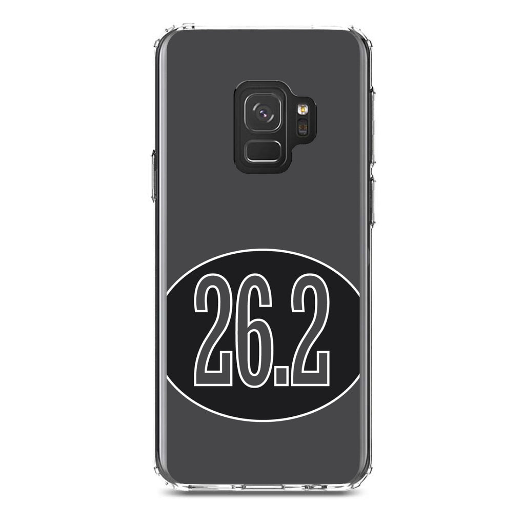 Black 26.2 Oval Marathon Run Clear Shockproof iPhone Case, view 19
