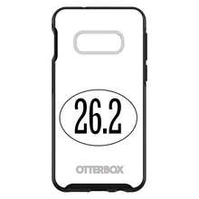 DistinctInk™ OtterBox Symmetry Series Case for Apple iPhone / Samsung Galaxy / Google Pixel - White 26.2 Oval Marathon Run